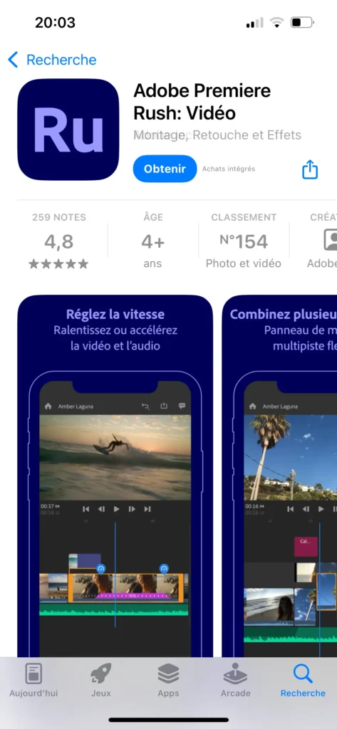 16 Adobe Premiere Rush