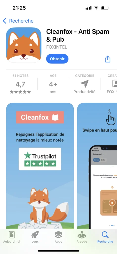 Cleanfox – Mail & Spam Cleaner