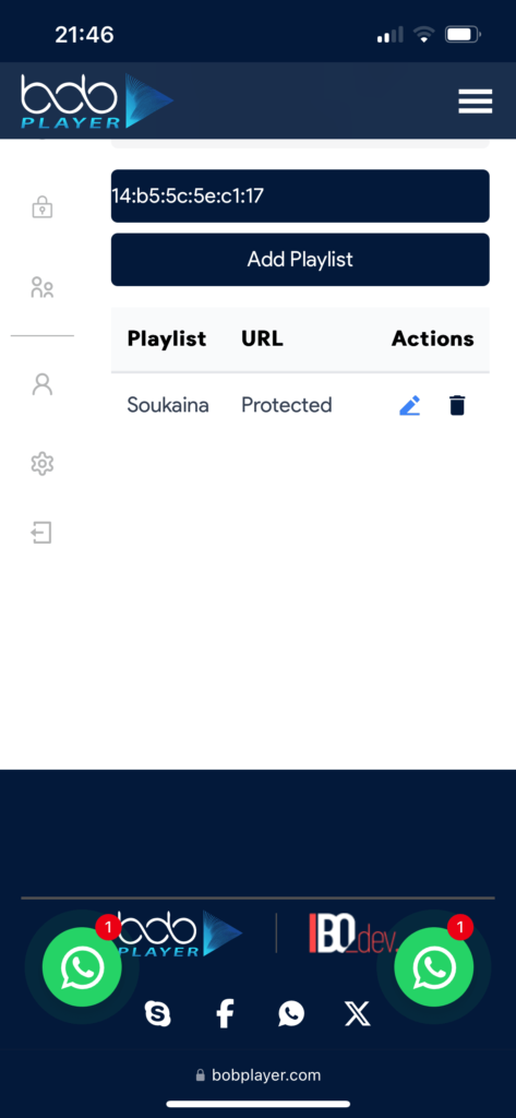 le m3u a été ajouter
