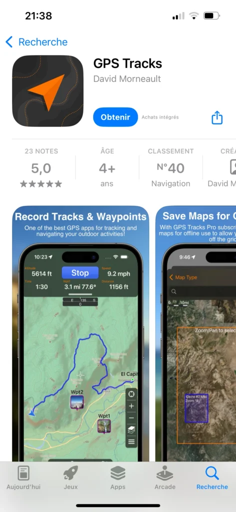 GPS Tracks