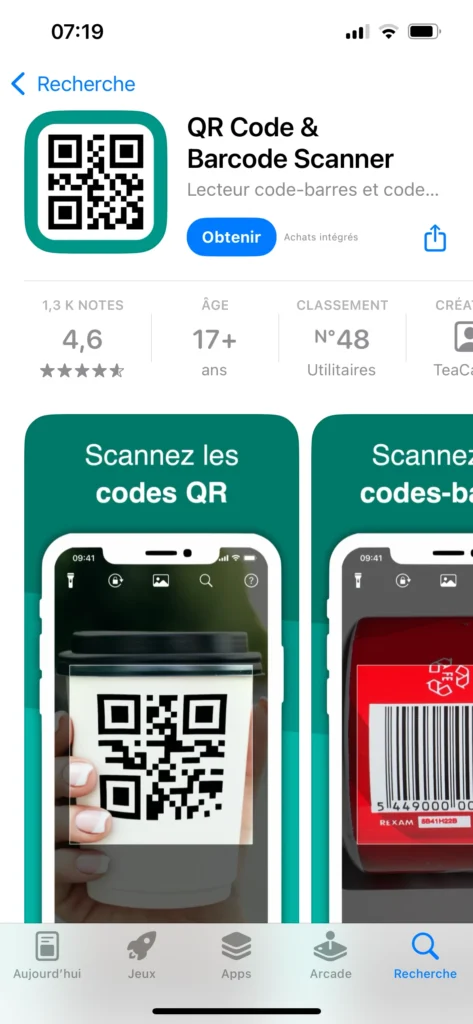 QR Code & Barcode Scanner (Scan – Canada)