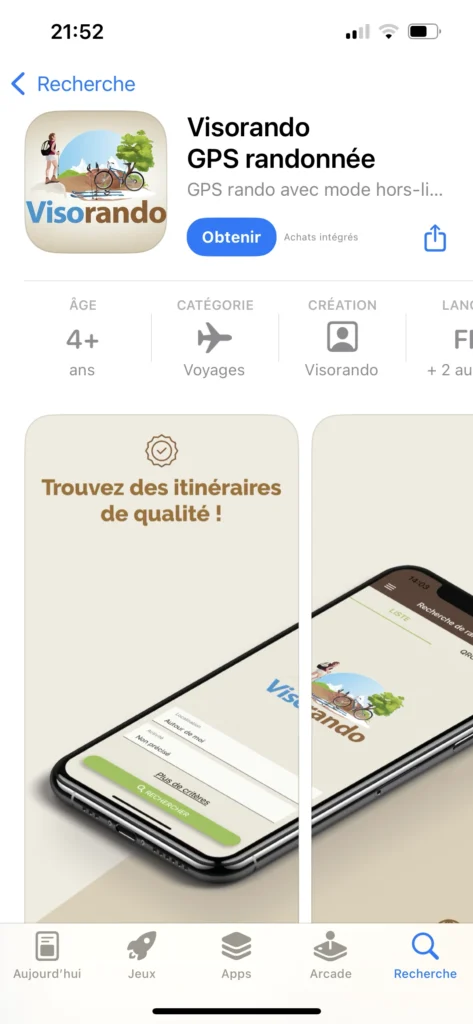 Visorando GPS Randonnée