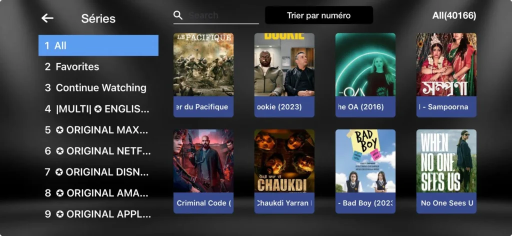 Activation d'application