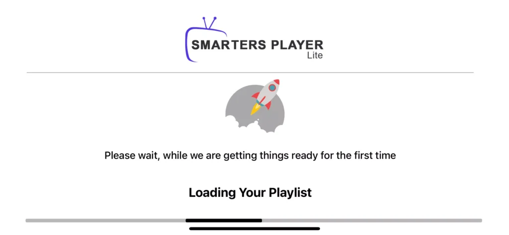 chargement de la playlist