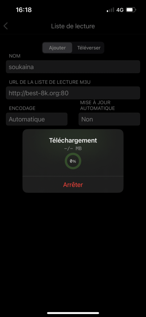j'ai pas reussi a mettre mon playlist